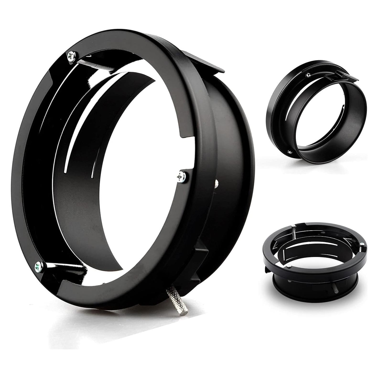 Adaptador de anillo Godox 98 mm a montaje Bowens para flashes