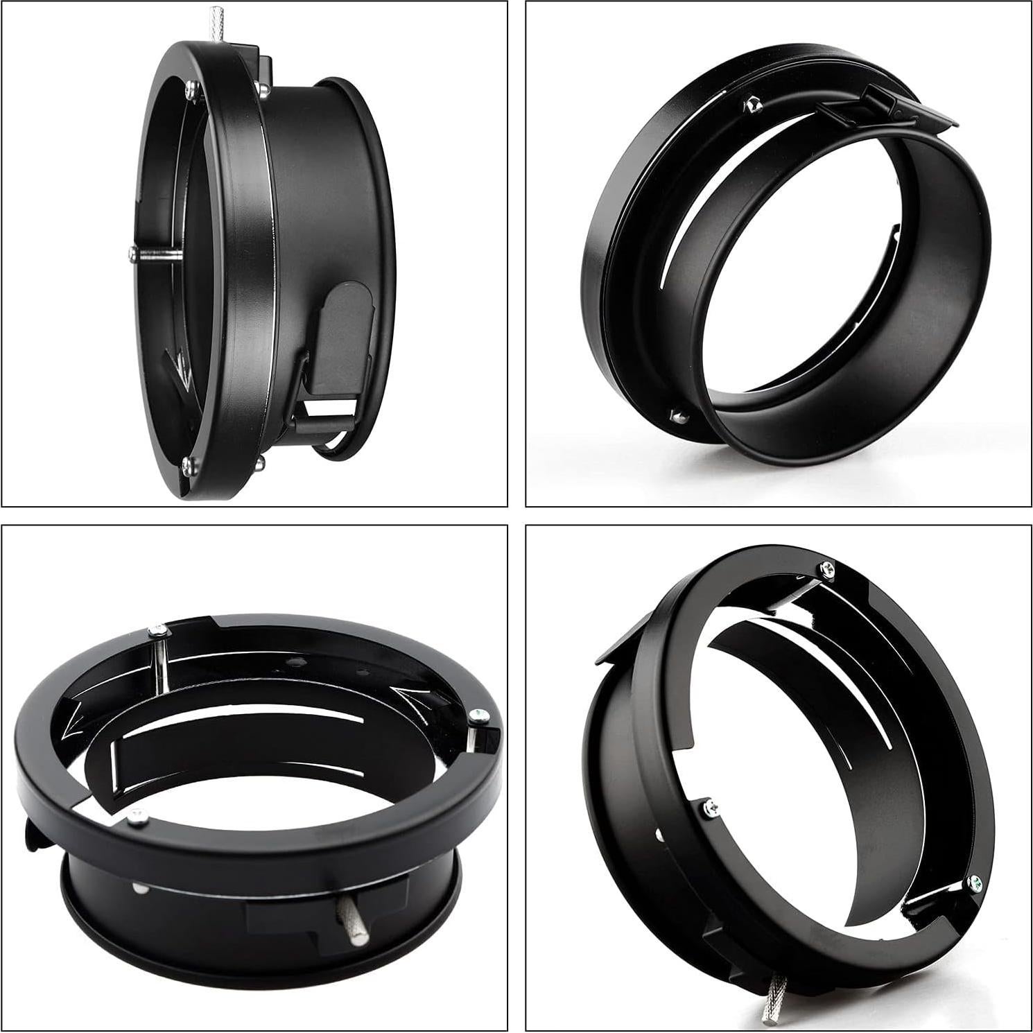 Adaptador de anillo Godox 98 mm a montaje Bowens para flashes