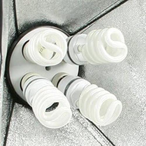 Kit de Iluminación de Video ePhoto H9004SB2 2400W 2 Softboxes