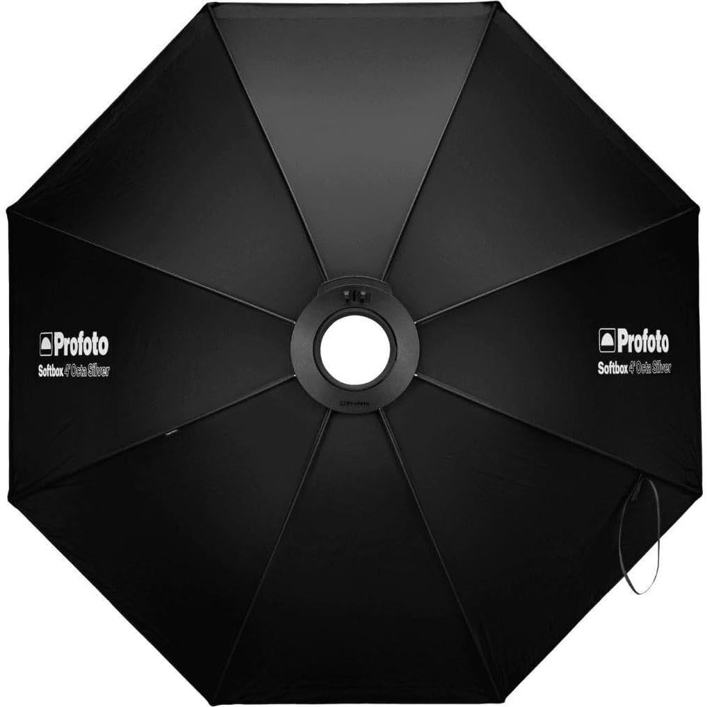 Softbox Octa Profoto 4 Pies Plata con Difusor 1 F-stop