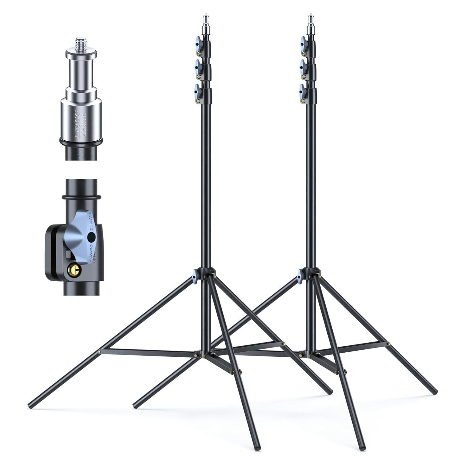 Soportes de Luz LINCO Zenith 2 Piezas 2.74 m Ajustables