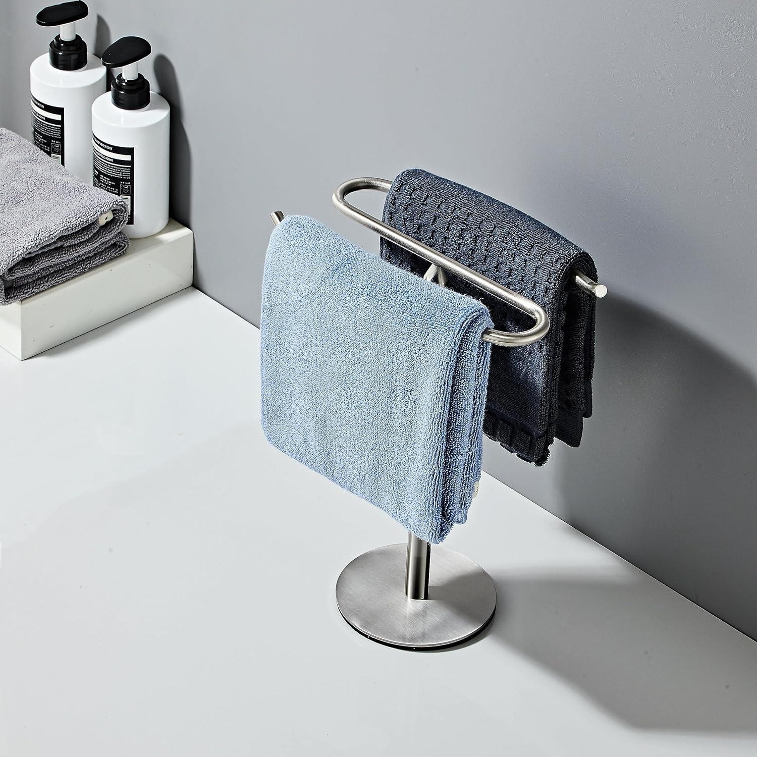 Soporte de Toalla de Mano BTHRMHW Acero Inoxidable Cepillado