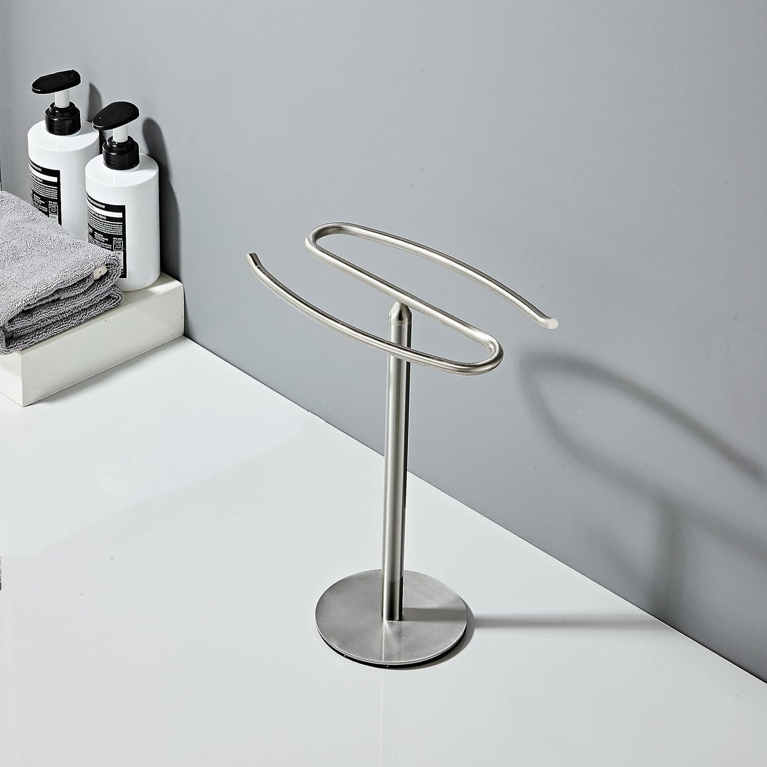 Soporte de Toalla de Mano BTHRMHW Acero Inoxidable Cepillado