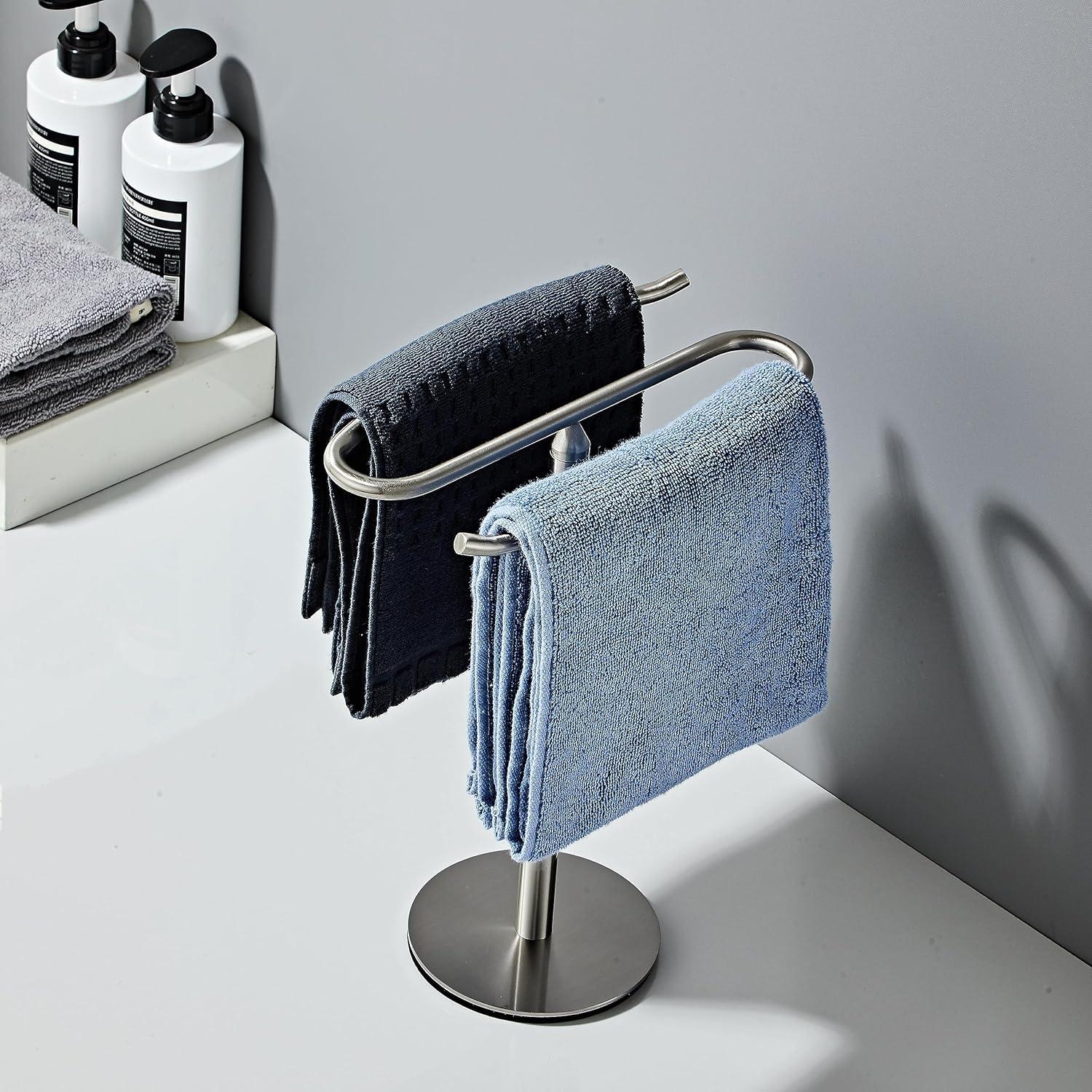 Soporte de Toalla de Mano BTHRMHW Acero Inoxidable Cepillado