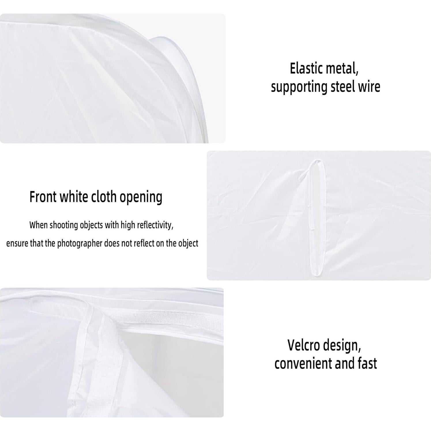 Godox Cubo de Luz Difusor 81.3x81.3 cm con 4 Fondos