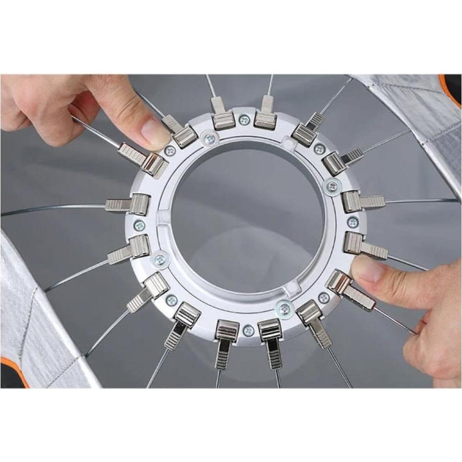 Softbox Parabólico Godox 90cm QR-P90 con Difusores