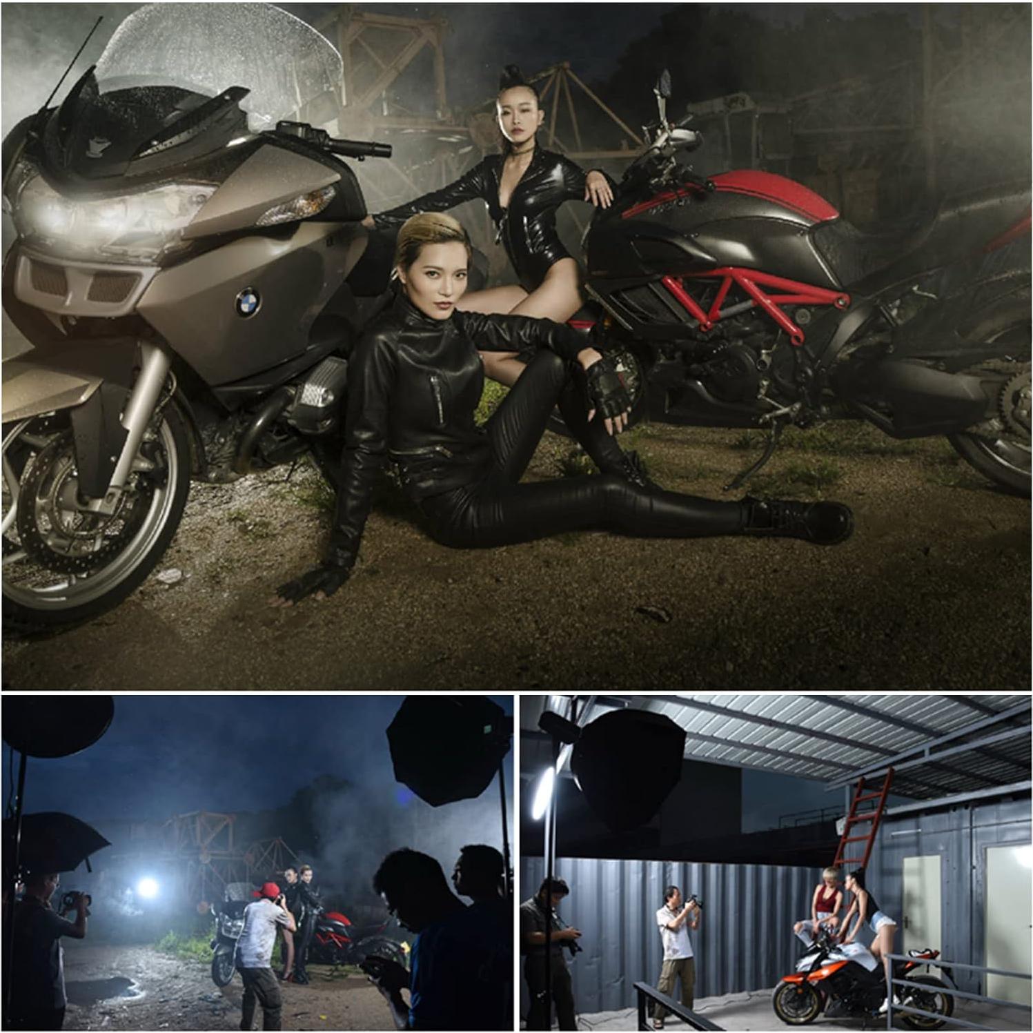 Kit de Monoluz Godox QT400IIM 800W con Accesorios para Estudio