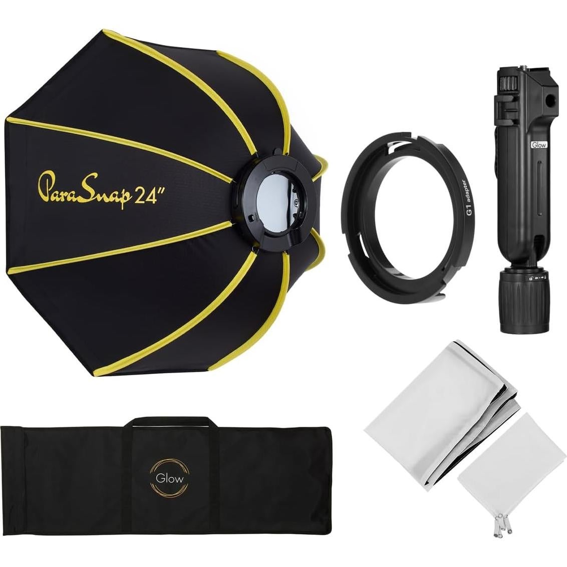 Softbox Octagonal Glow ParaSnap PS-B24K 60cm para Flashpoint y Godox