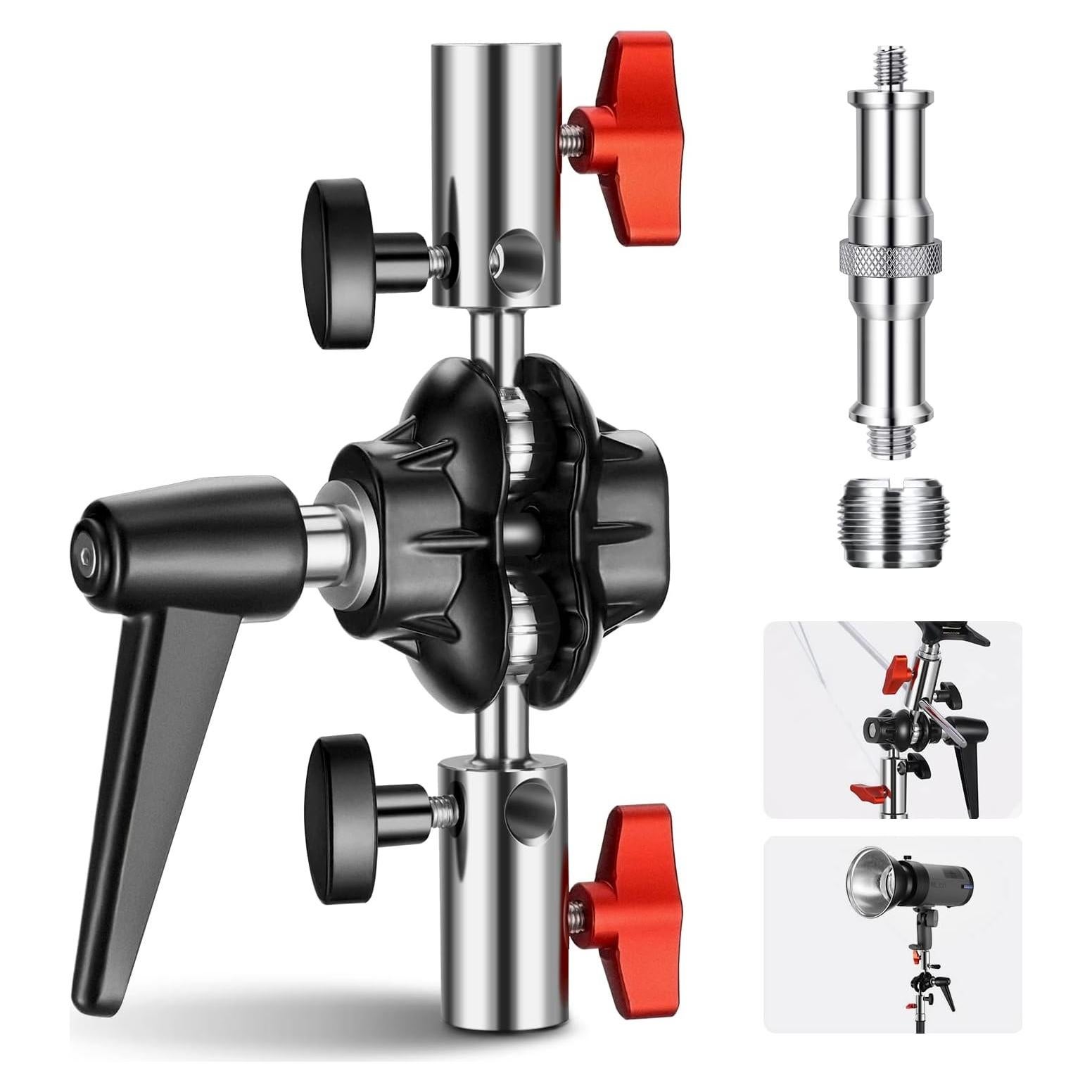 Adaptador de Soporte de Luz NEEWER UA020 con Juntas de Bola
