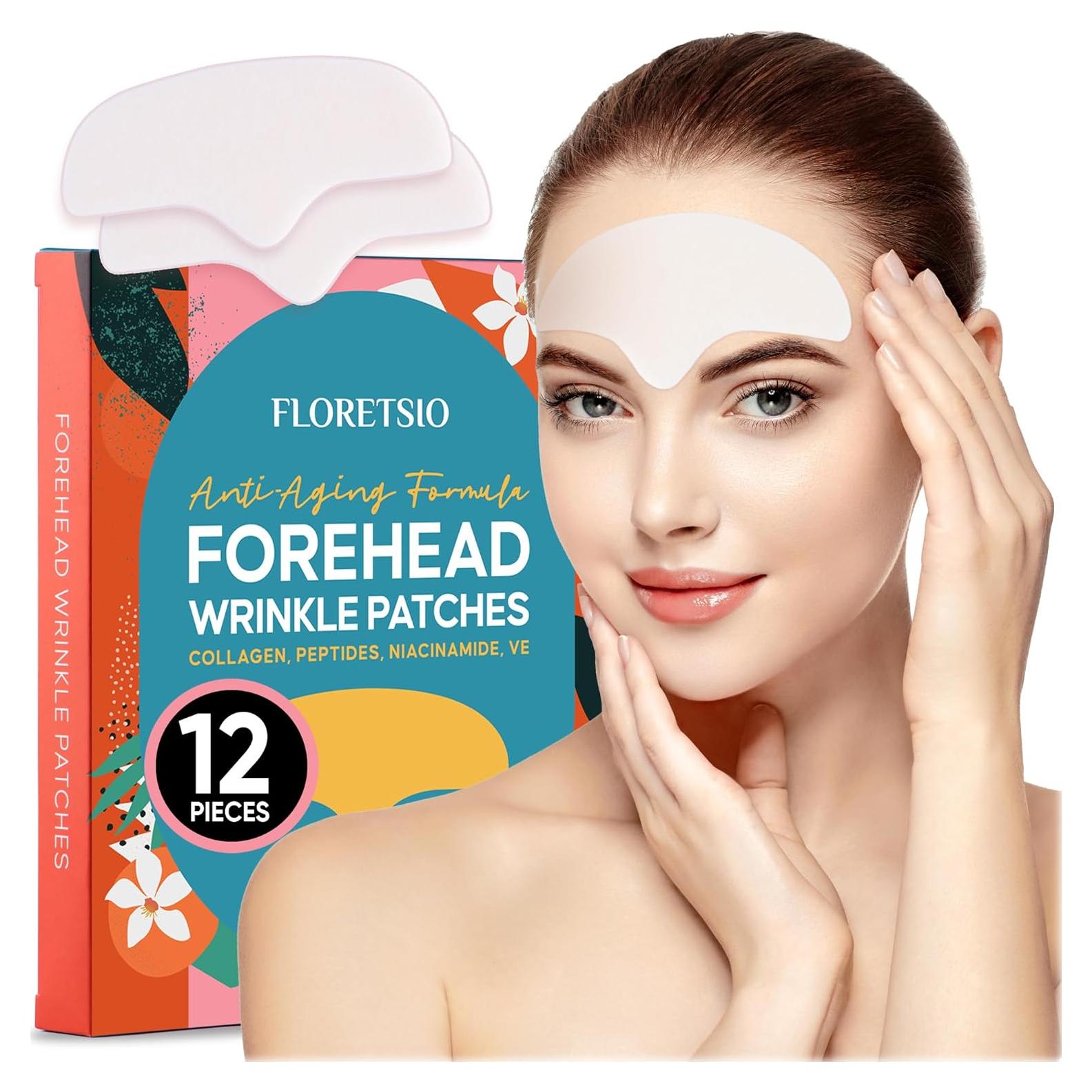 Parche Antienvejecimiento Floretsio 12 Piezas para Arrugas