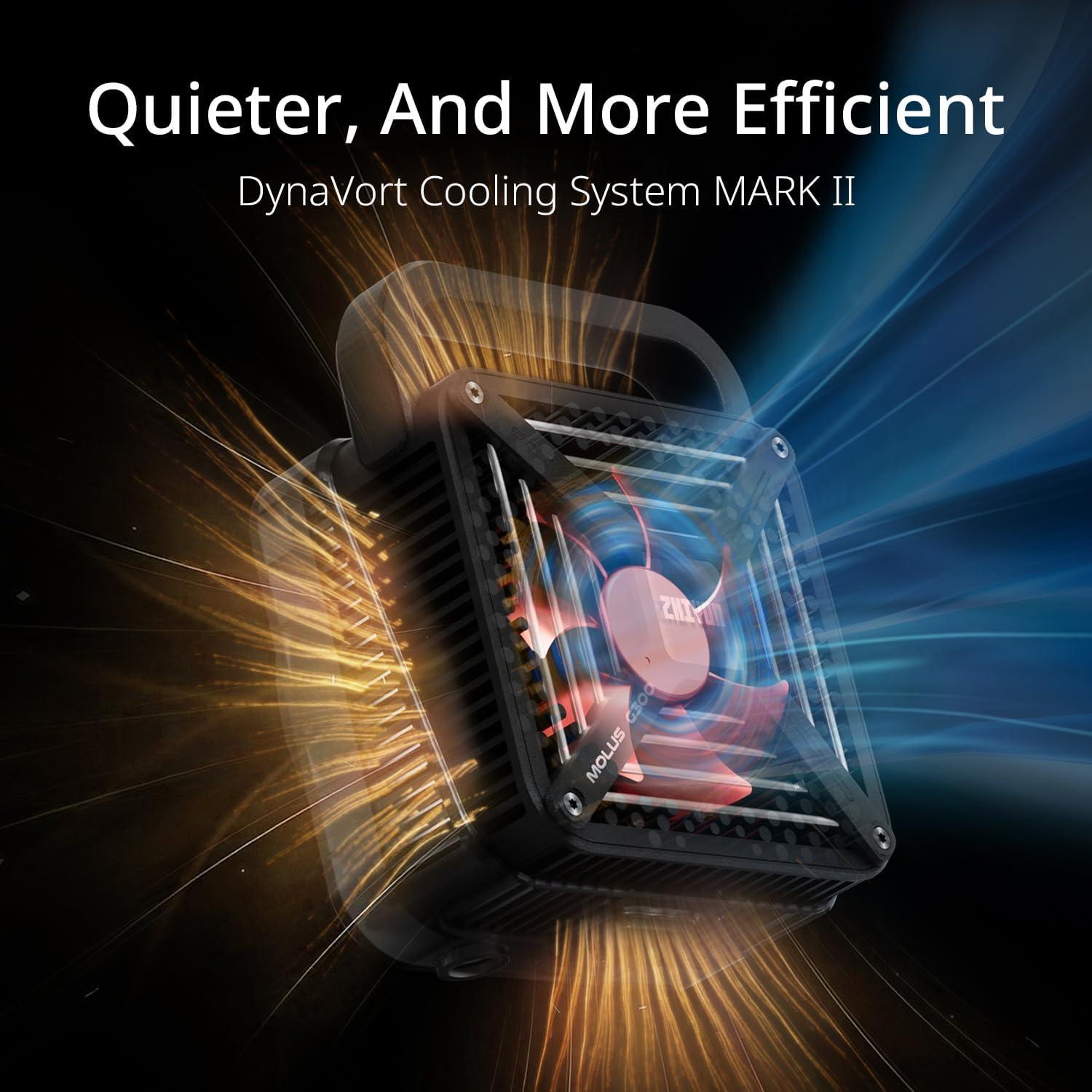 Luz LED Bi-Color ZHIYUN MOLUS G300 300W 500W MAX Control App