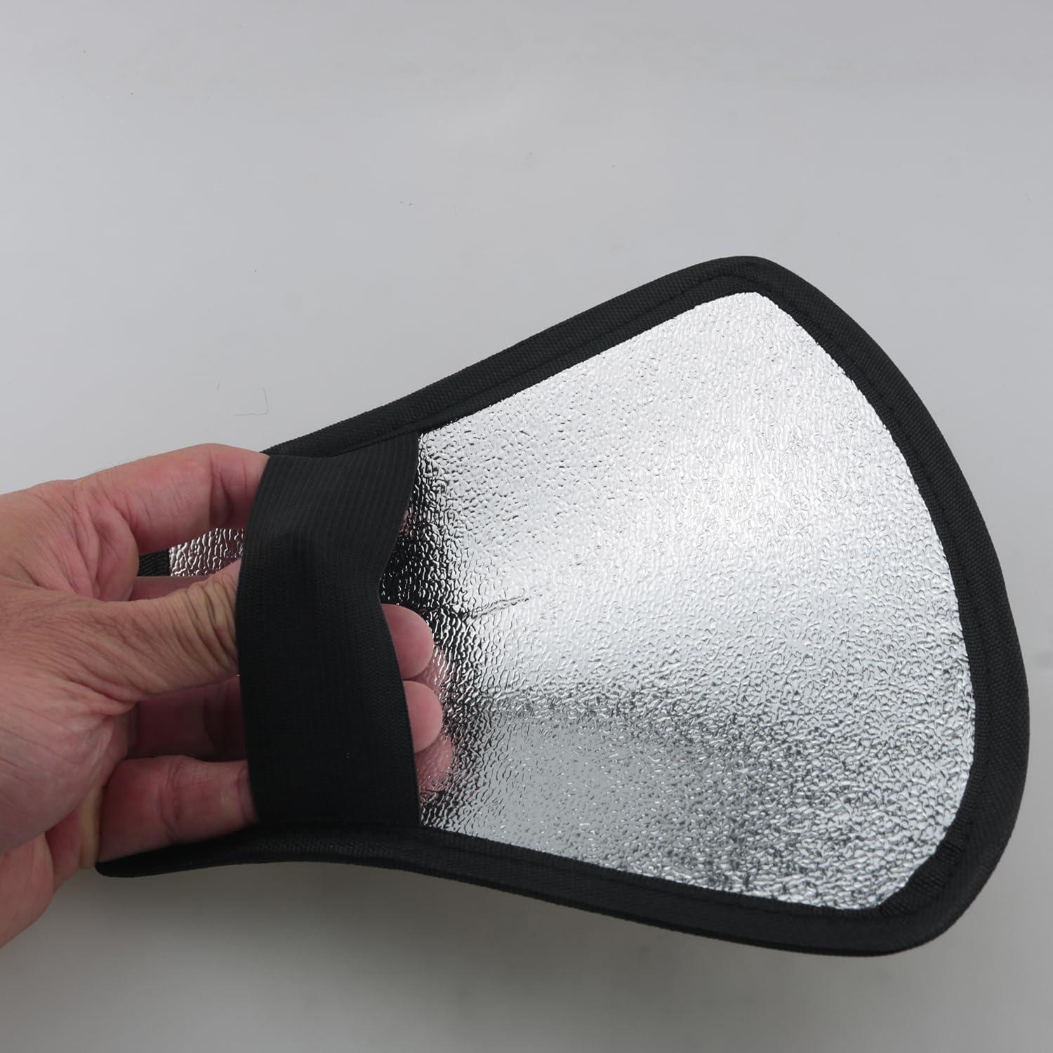 Kit 2PCS Reflectores Difusores de Flash ZCZQC 18.5x20cm