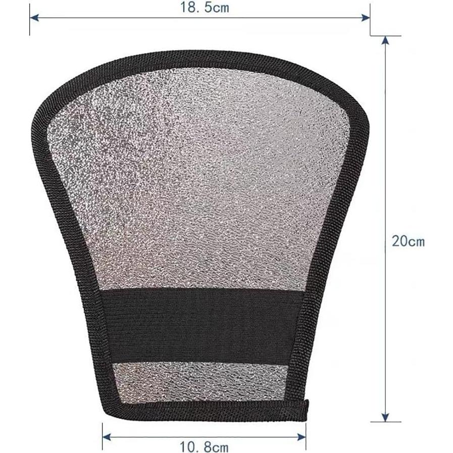 Kit 2PCS Reflectores Difusores de Flash ZCZQC 18.5x20cm