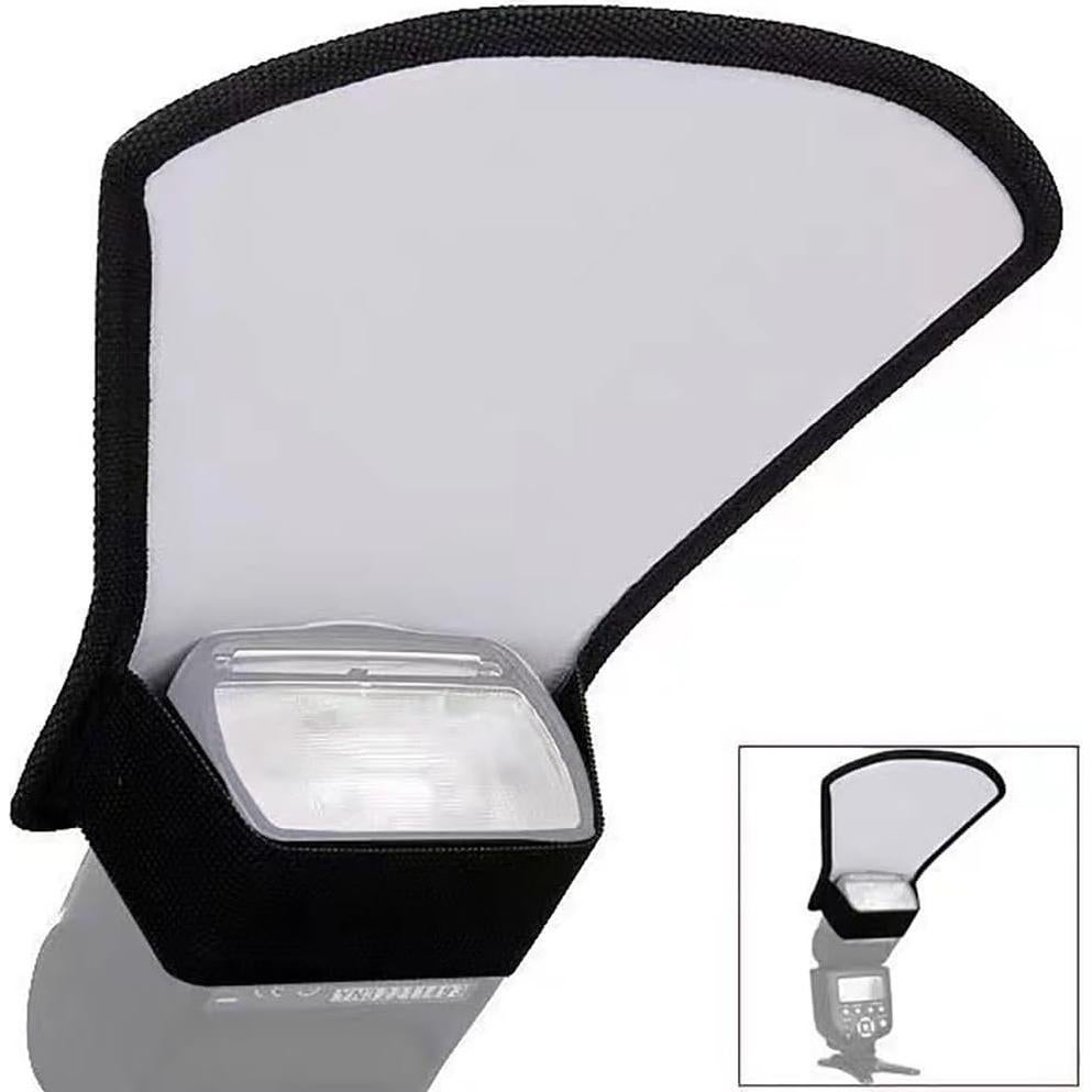 Kit 2PCS Reflectores Difusores de Flash ZCZQC 18.5x20cm