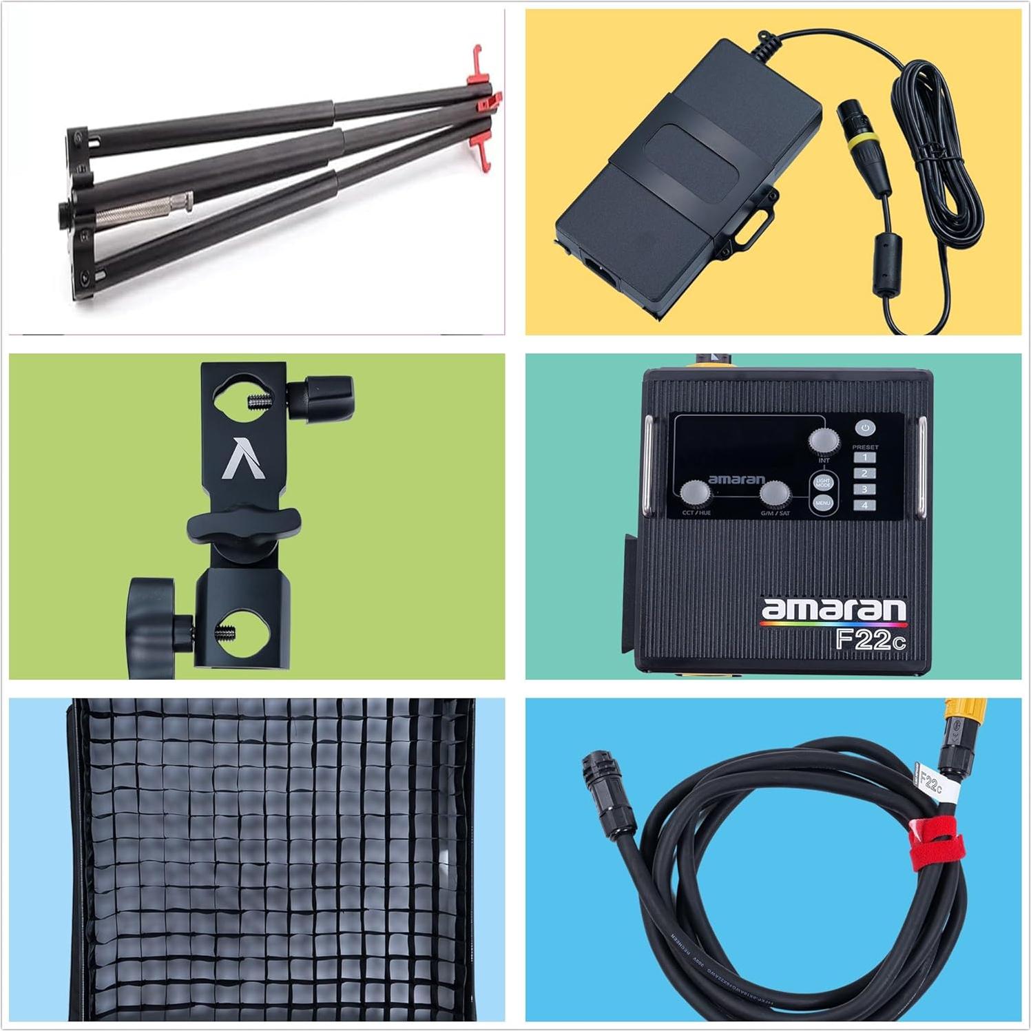 Aputure Amaran F22c 200W Mat LED Flexible 61x61cm RGBWW