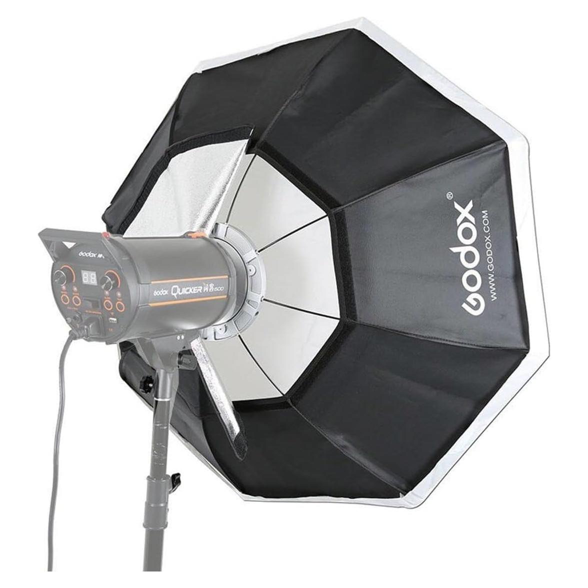 Softbox Octagonal Godox 47" con Montaje Bowens - 2.08 kg