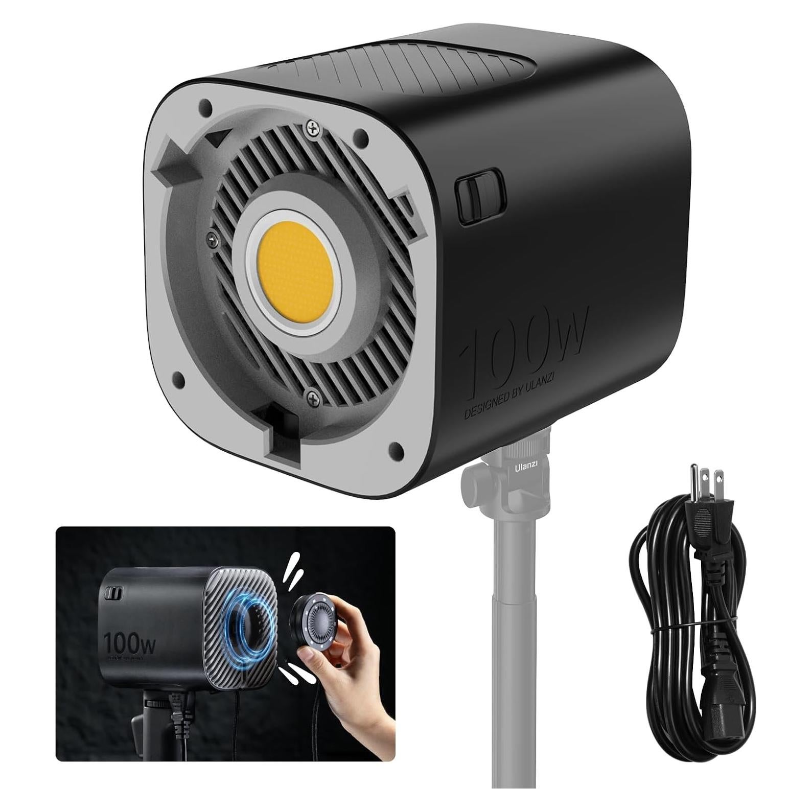 Luz de Video LED VIJIM 100W 5600K CRI 97+ para Fotografía