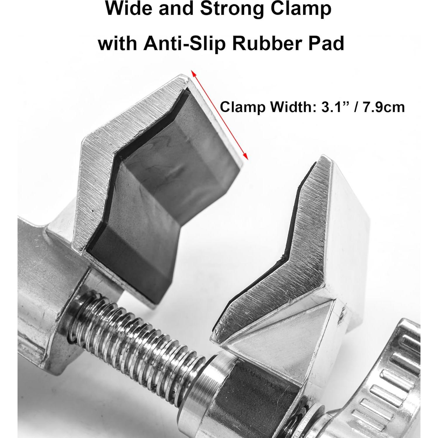 Mordaza Super Vise PHOCUS 2" con Pin 5/8" para Fotografía