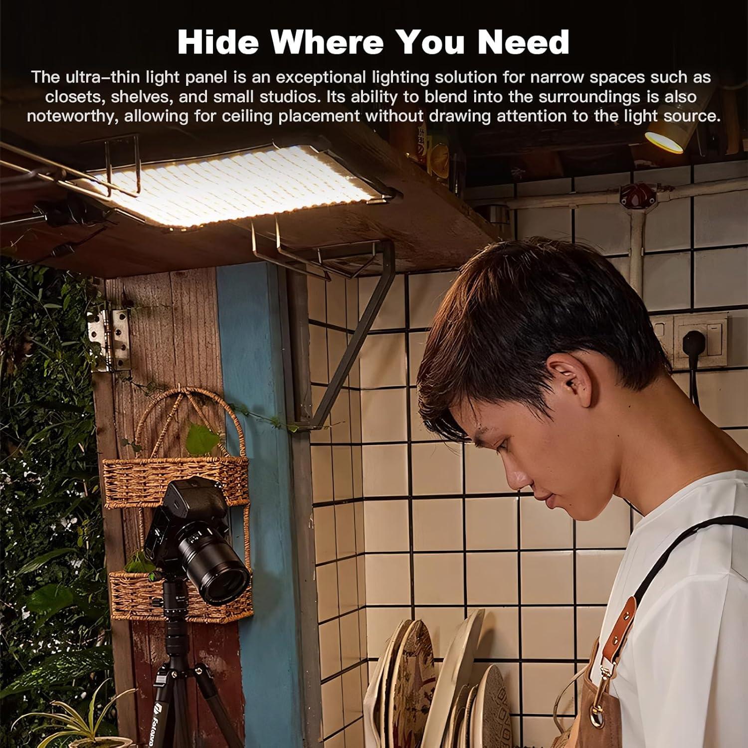 Panel de Luz LED Godox FH50R Flexible 2500-10000K CRI97+