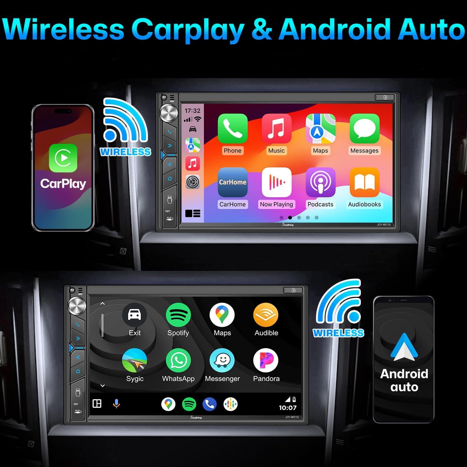 Estéreo de Coche SJoyBring JOY-W019 7" HD Bluetooth CarPlay