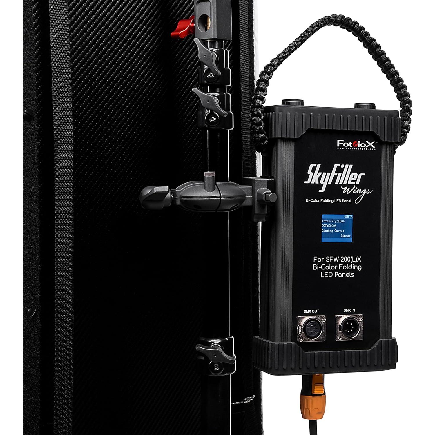 Panel LED Plegable SkyFiller Wings 200W Bi-Color con Softbox