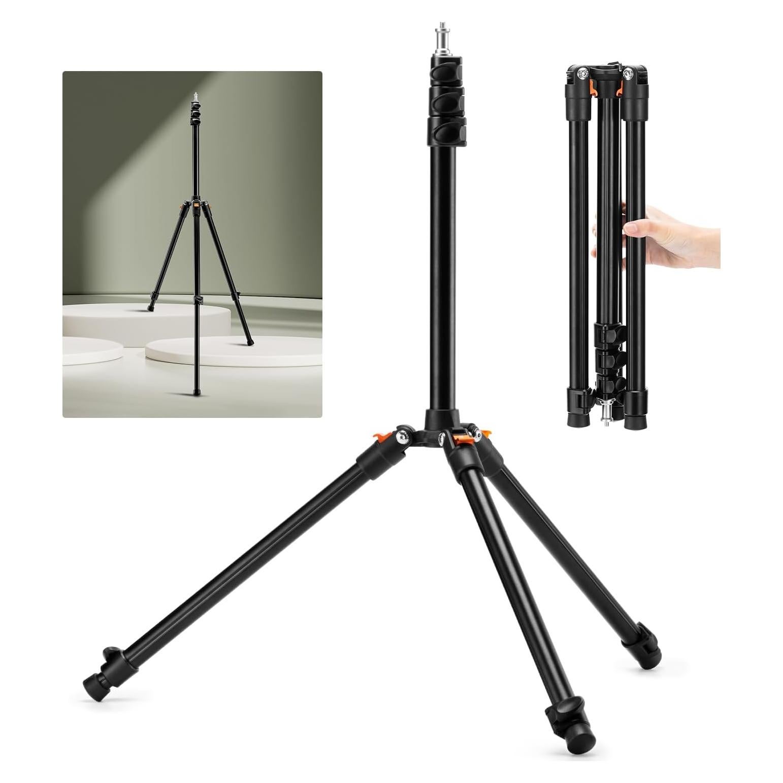 Trípode de Aluminio K&F Concept 2M Ajustable para Fotografía