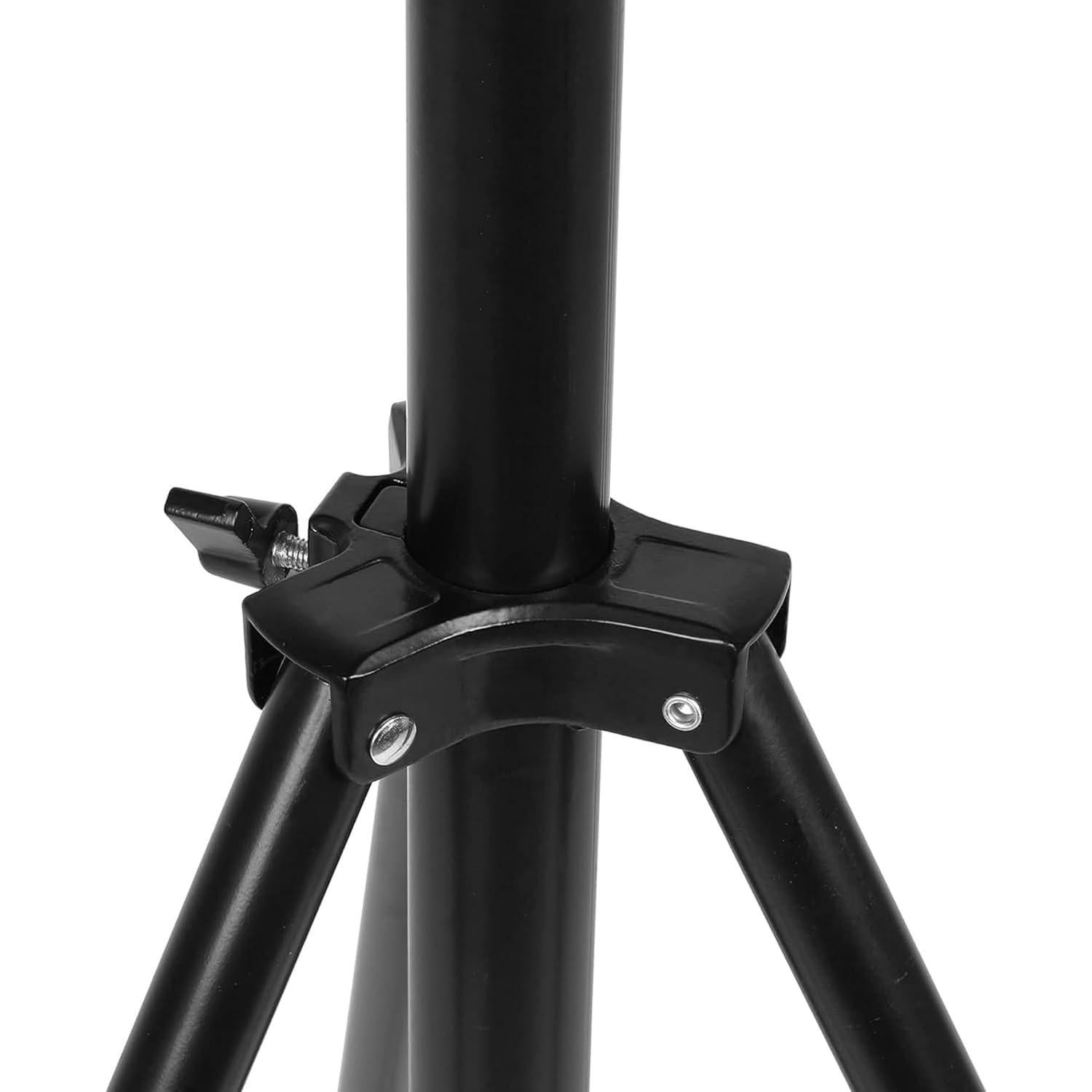 Aluminum Adjustable 6ft Metal Photography Tripod Light Stand with 1/4-inch Screw for Job Site Photo Studio Flash Monolight Ring Light Softbox Reflector