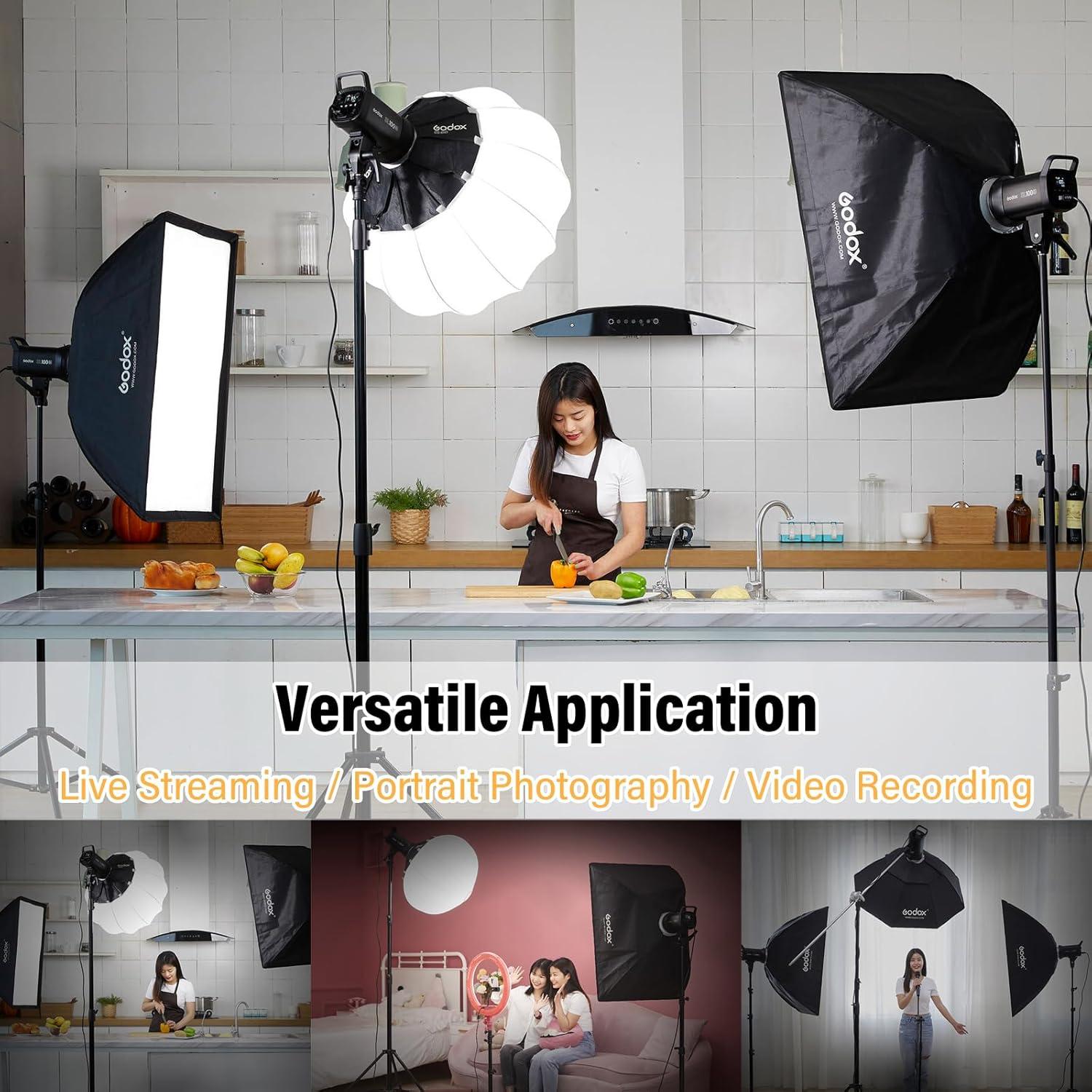 Luz de Video LED Godox SL100Bi 100W Bi-Color 2800K-6500K