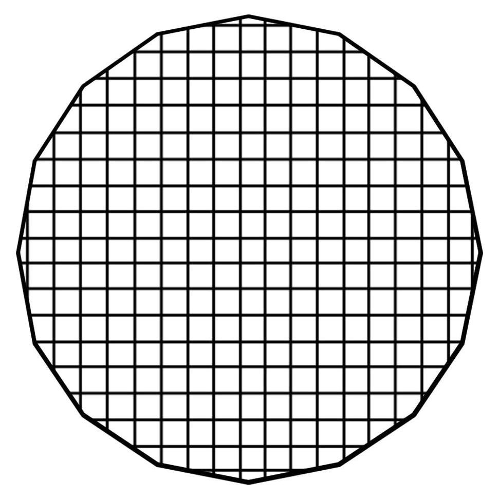 Rejilla de huevo 60cm Fotodiox para softbox 50 grados