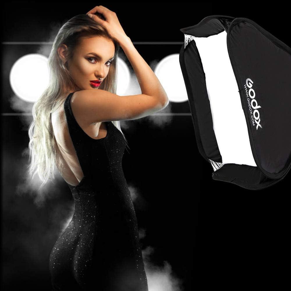 Softbox Portátil Godox 80x80cm para Flash de Cámara