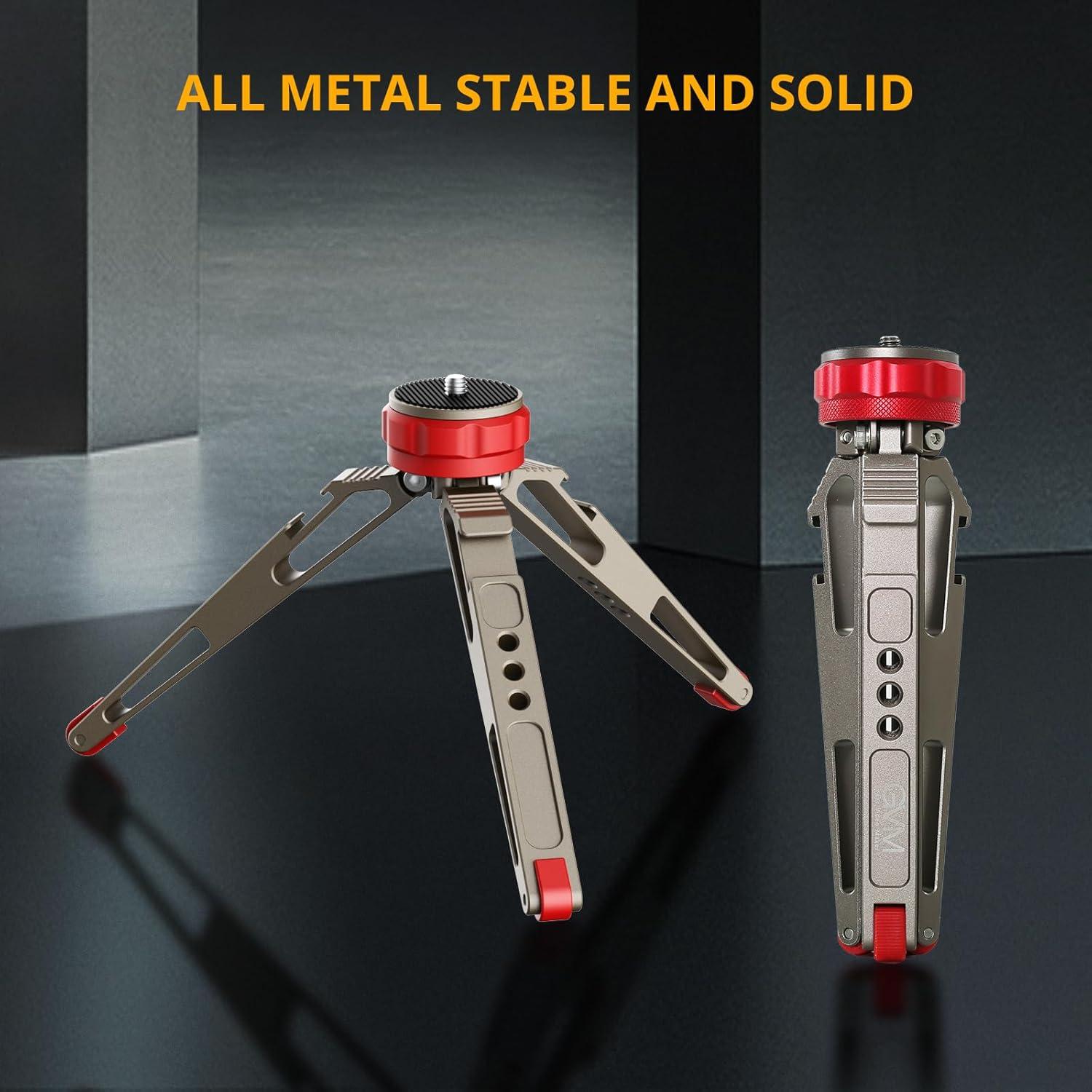 Trípode de Luz GVM Ajustable para Video y Fotografía - 181g