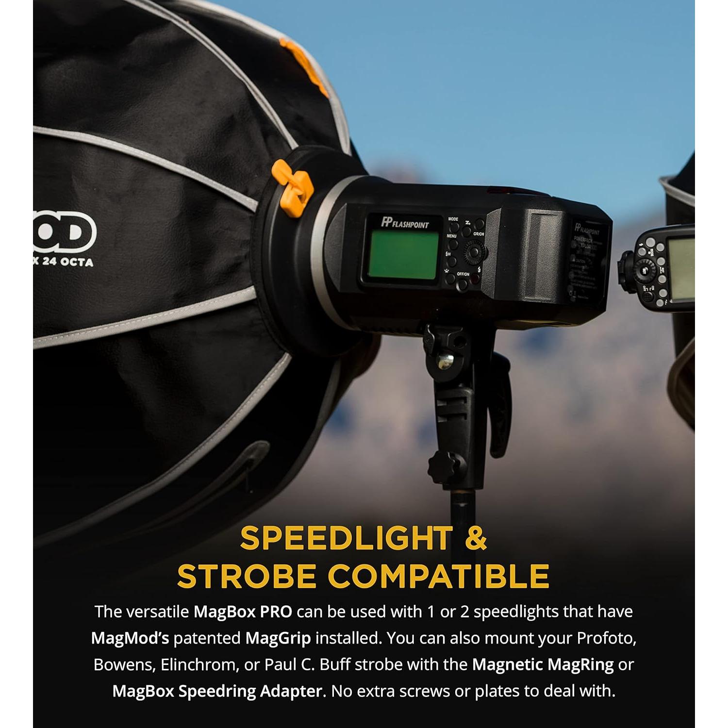 MagMod MagBox PRO 42" Octa Softbox con ranura de gel - 2.19 kg