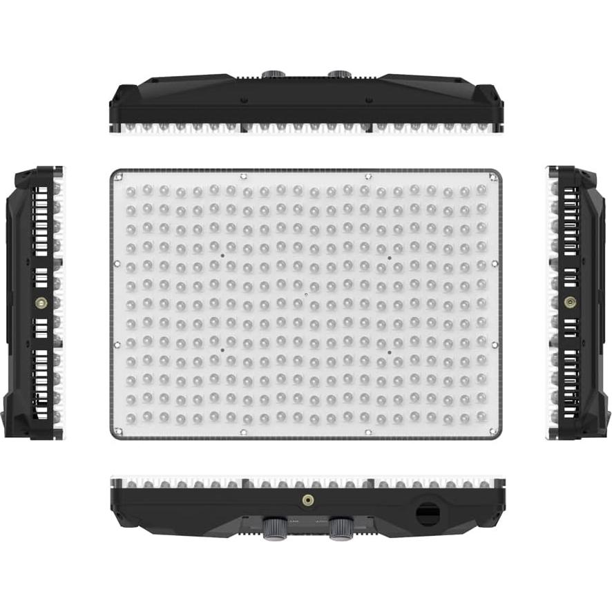 Kit de 3 Luces LED Aputure Amaran P60C RGBWW 60W con Softbox