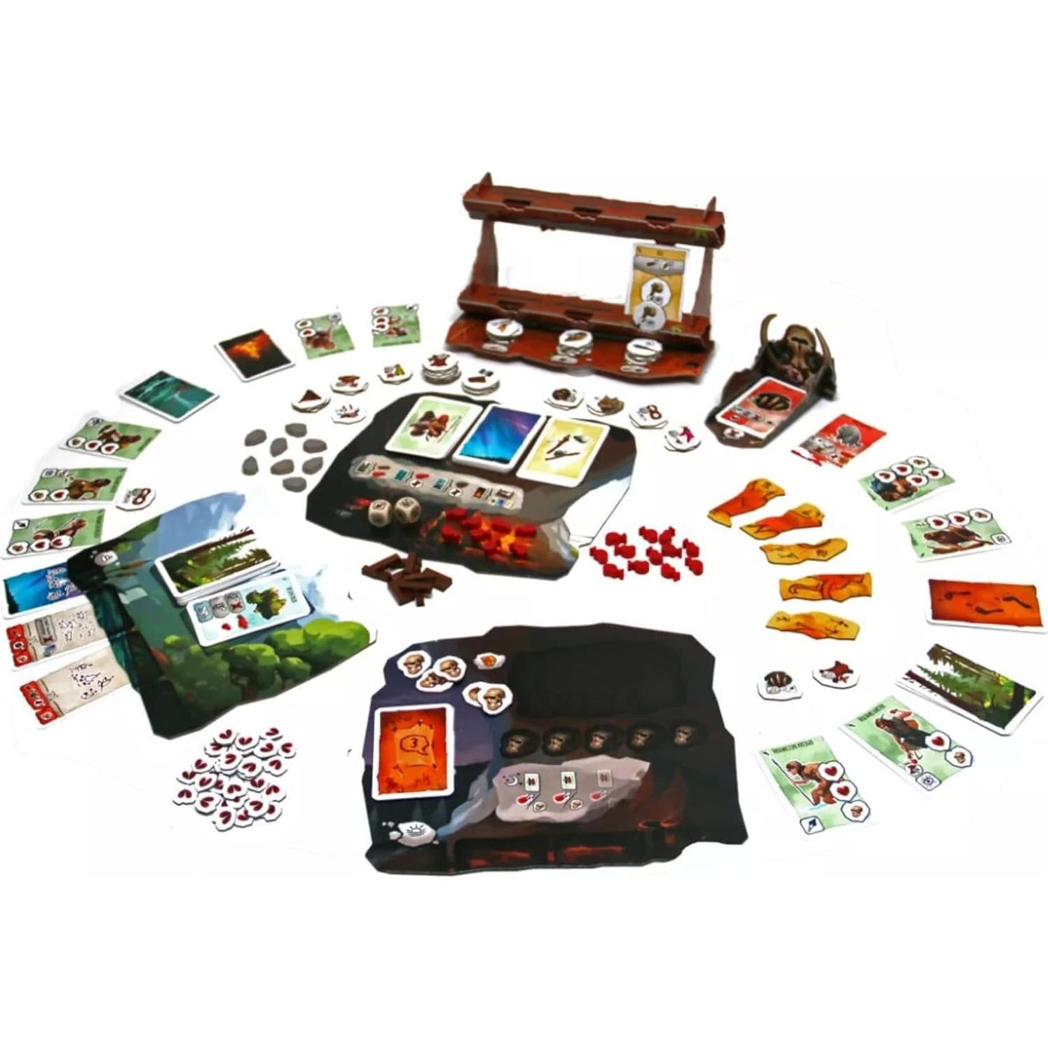 Juego de Mesa Paleo - Aventura Cooperativa para 2-4 Jugadores