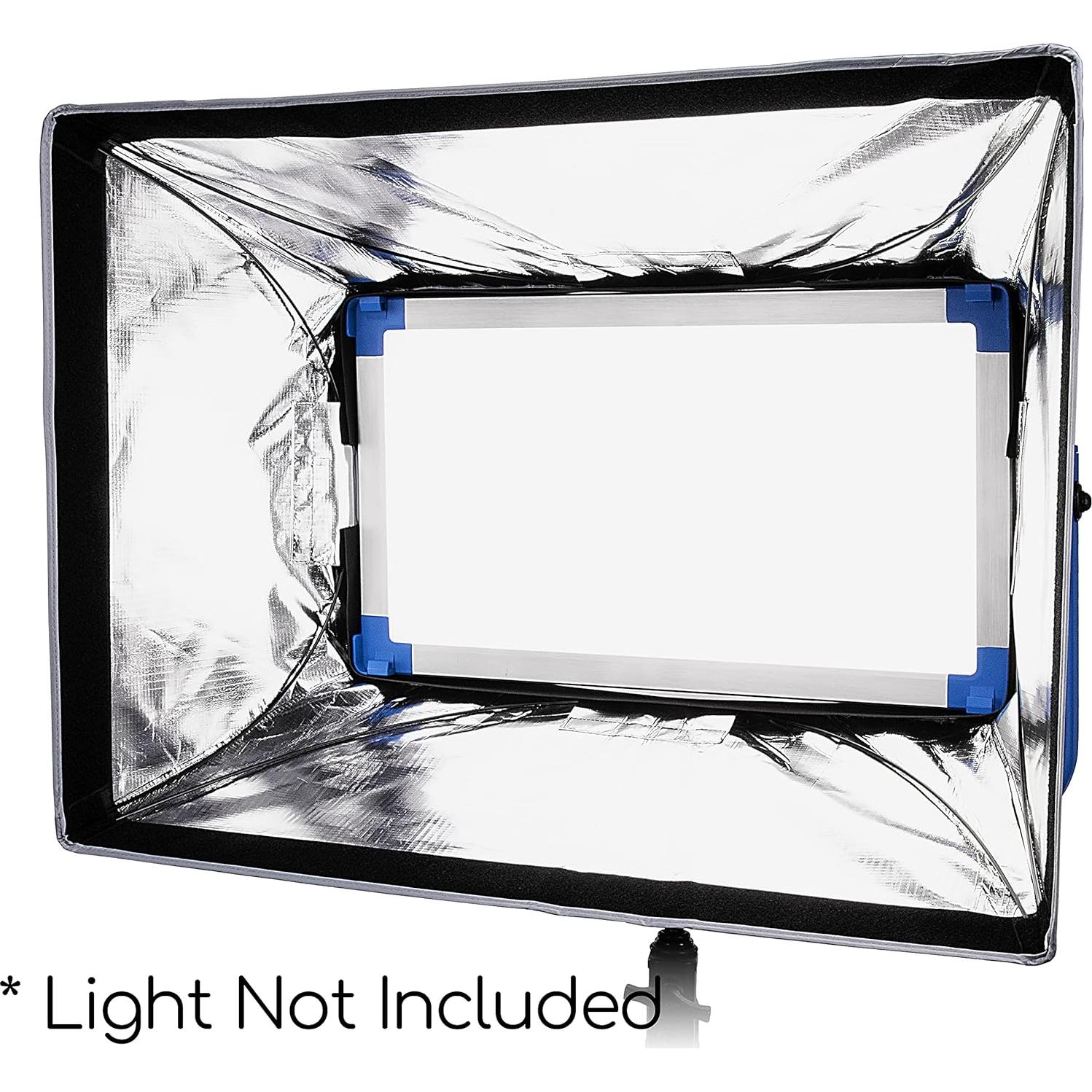 Softbox Fotodiox Pro Prizmo Go 120W 50x70cm Plegable LED