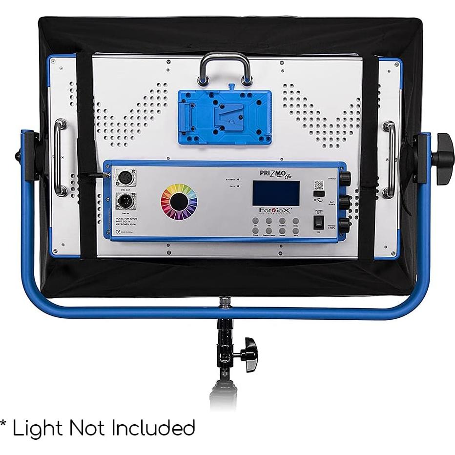 Softbox Fotodiox Pro Prizmo Go 120W 50x70cm Plegable LED