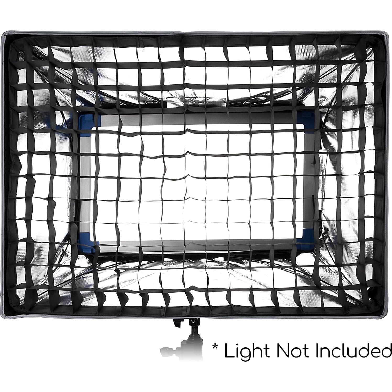 Softbox Fotodiox Pro Prizmo Go 120W 50x70cm Plegable LED