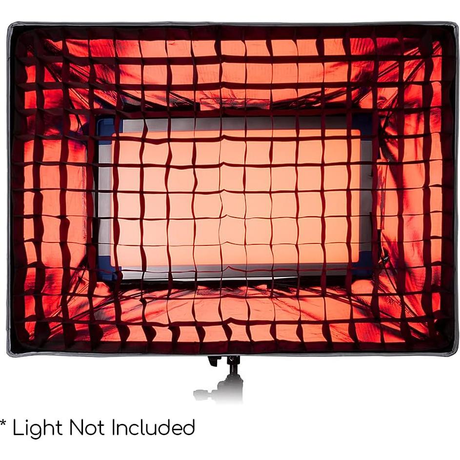 Softbox Fotodiox Pro Prizmo Go 120W 50x70cm Plegable LED
