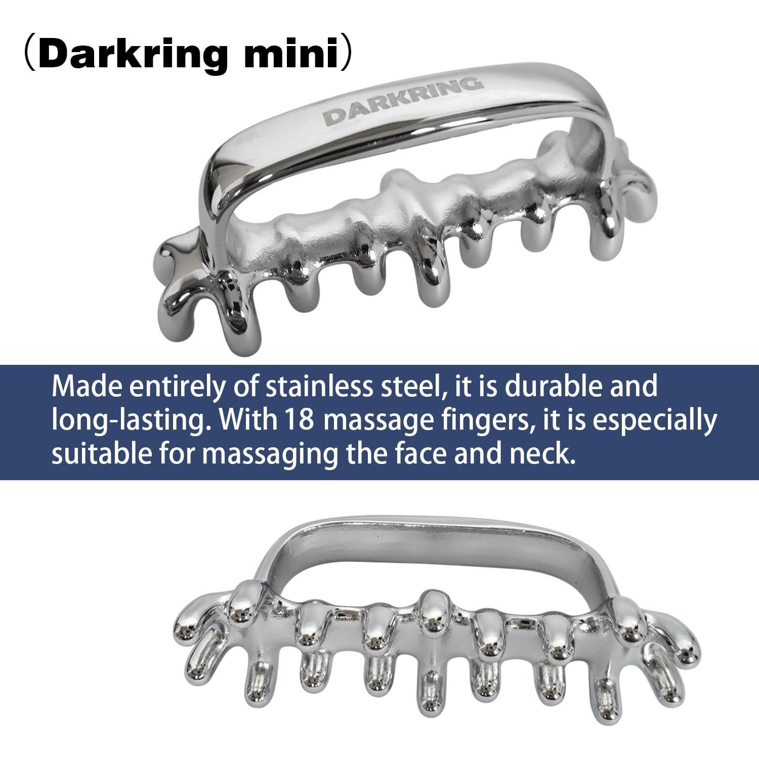 Juego de Masaje Facial DARKRING - Acero Inoxidable y Plástico