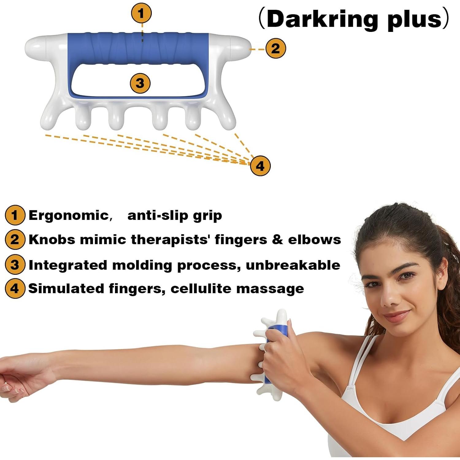 Juego de Masaje Facial DARKRING - Acero Inoxidable y Plástico