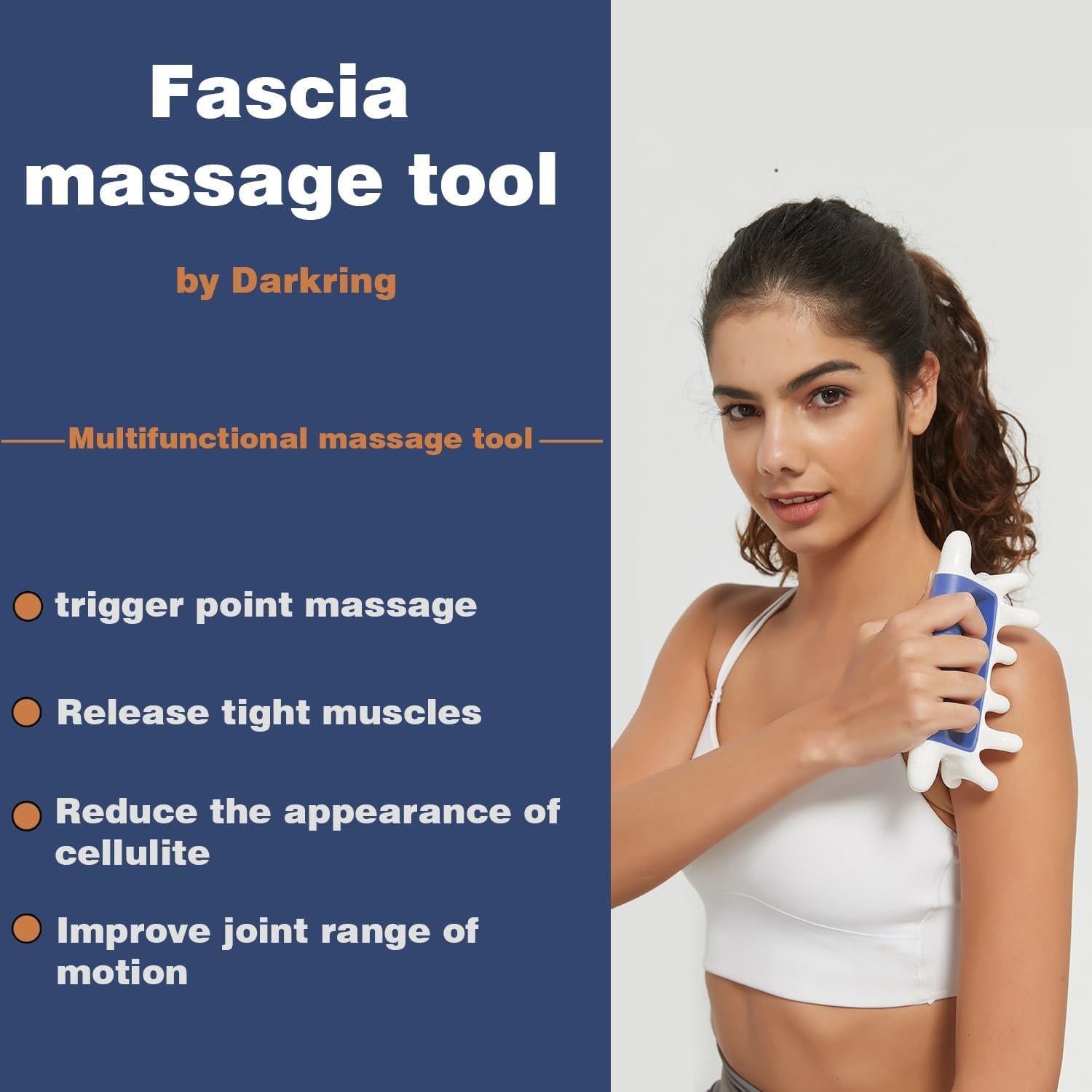 Juego de Masaje Facial DARKRING - Acero Inoxidable y Plástico