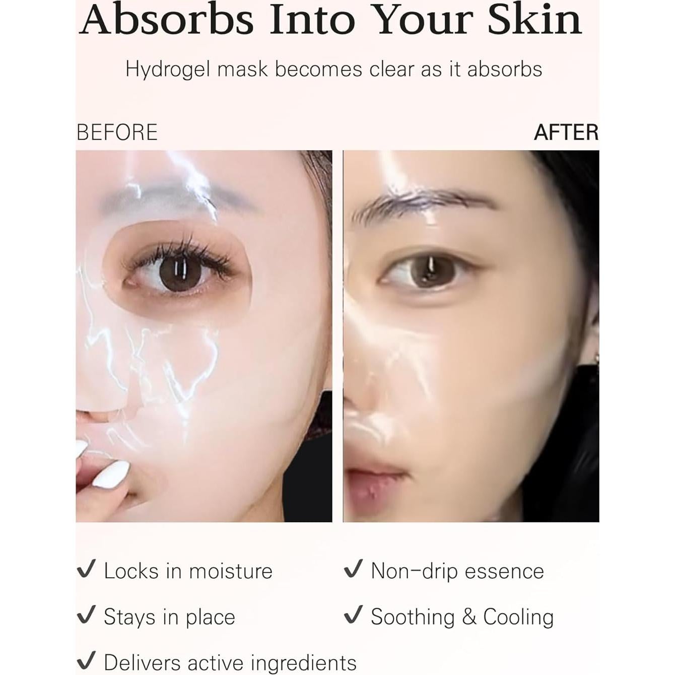 Mascarilla Hidrogel de Colágeno Nuborn Cell - 4 Unidades