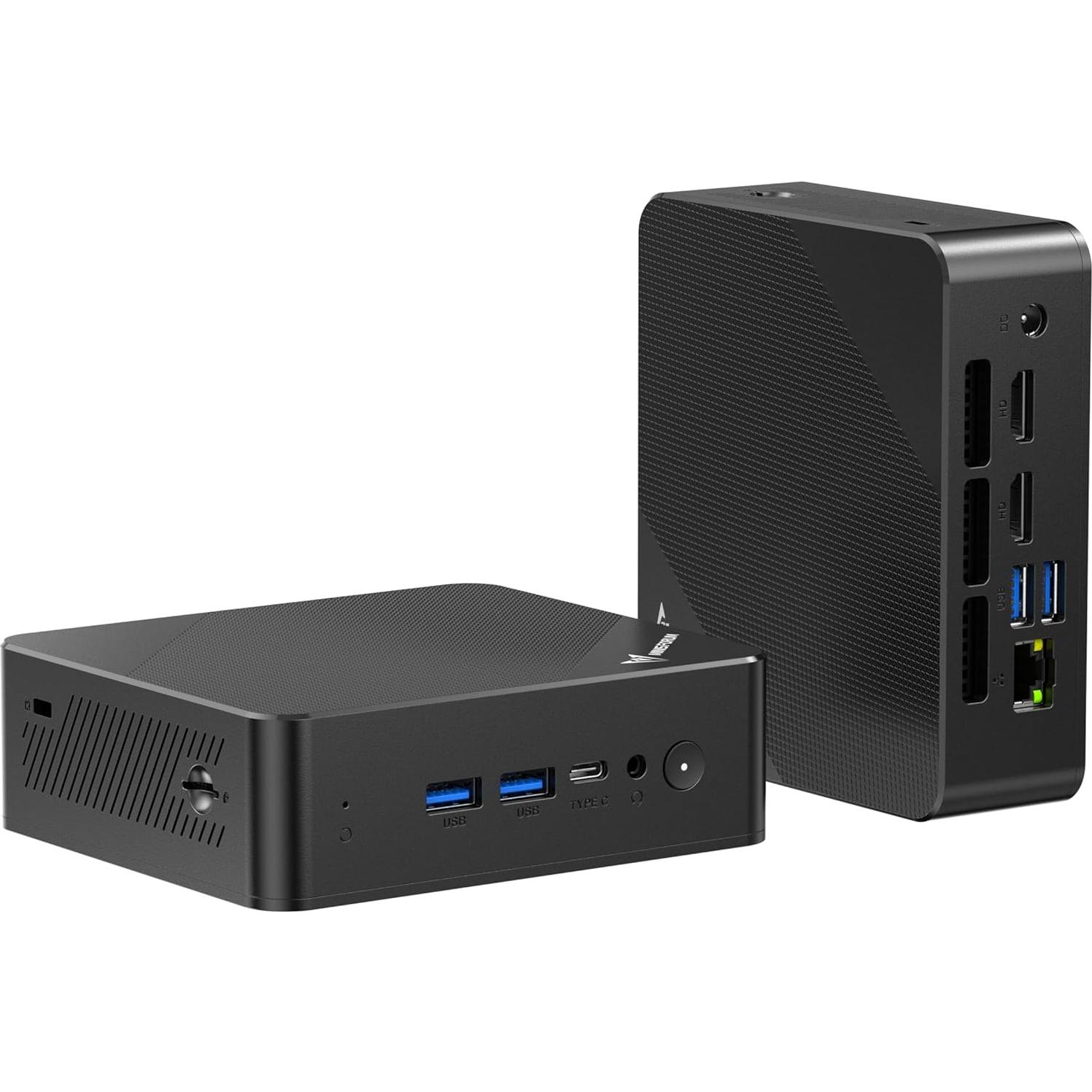 MINISFORUM Mini PC UN100P Alder Lake N100 16GB RAM 512GB SSD