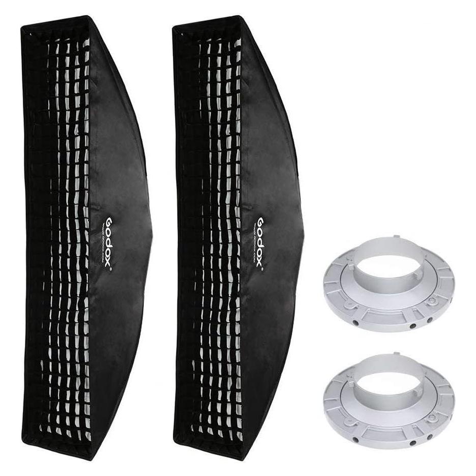 Caja de Luz Strip Godox 30x120cm Bowens 2-Pack