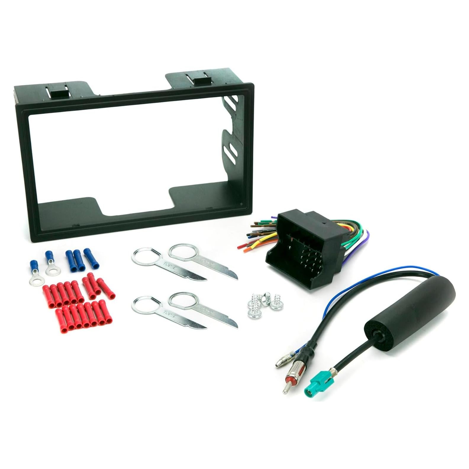 Kit Instalación Radio Doble DIN Scosche ICVW5BN para VW 2002-2005