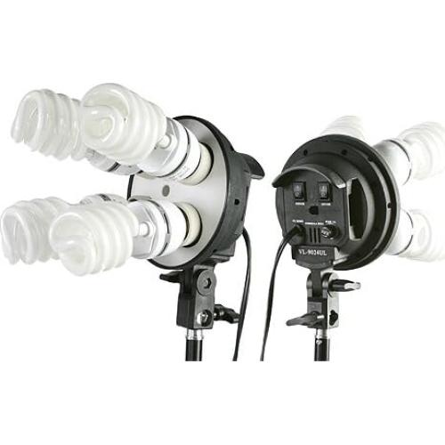 Kit de Iluminación Fotográfica ePhoto VL9004S3 2400W Softbox