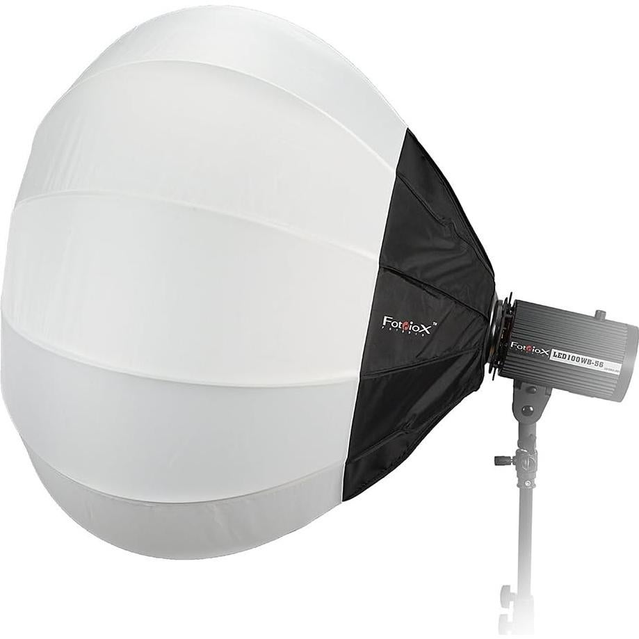 Linterna Softbox Fotodiox 80cm Globo Plegable con Anillo Balcar