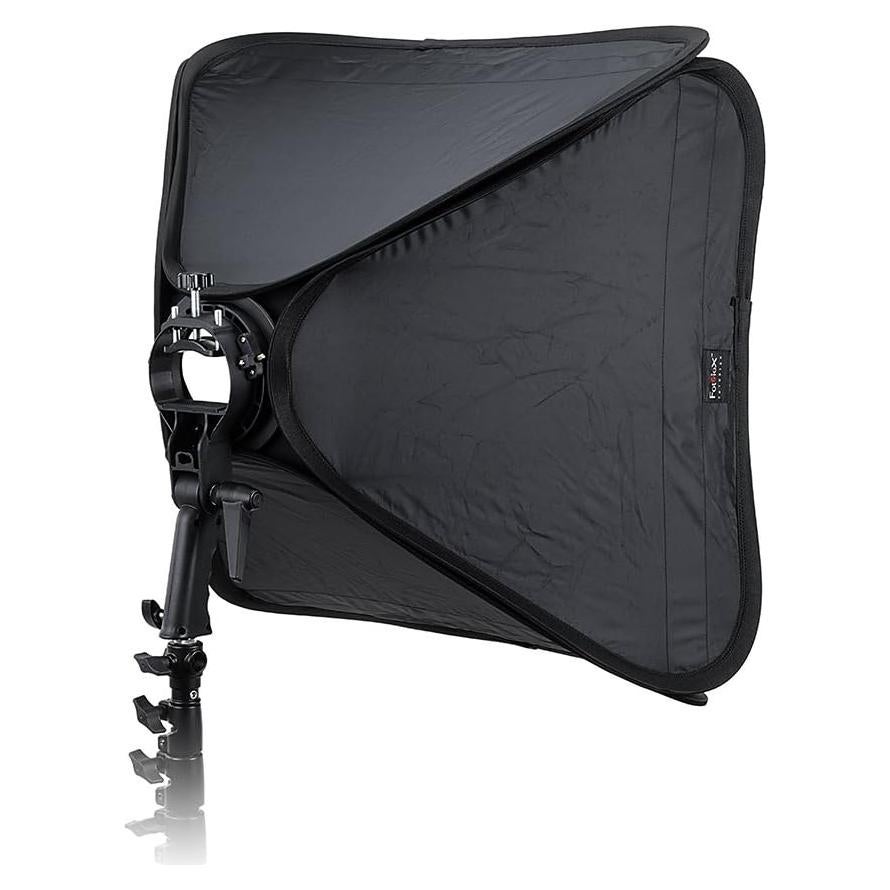 Softbox Plegable Fotodiox 60x60cm con Soporte para Flash