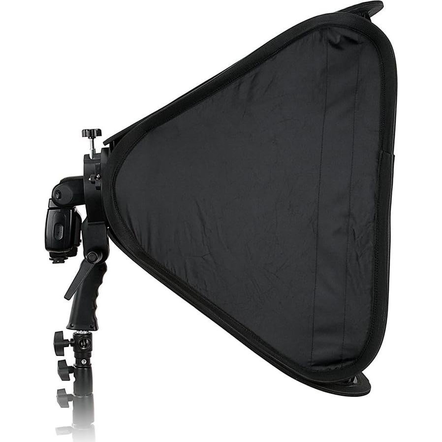 Softbox Plegable Fotodiox 60x60cm con Soporte para Flash