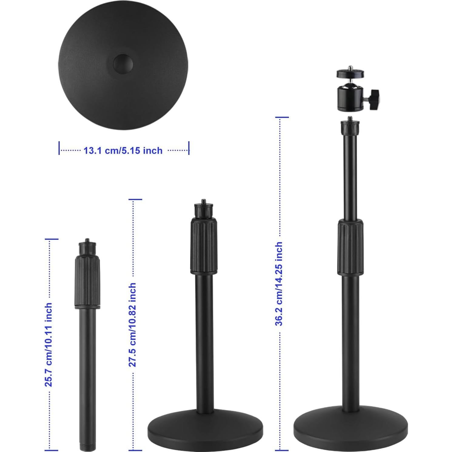 6 Pack Luz de Tubo RGB Portátil ZDMDRGB TL-130C 4800mAh